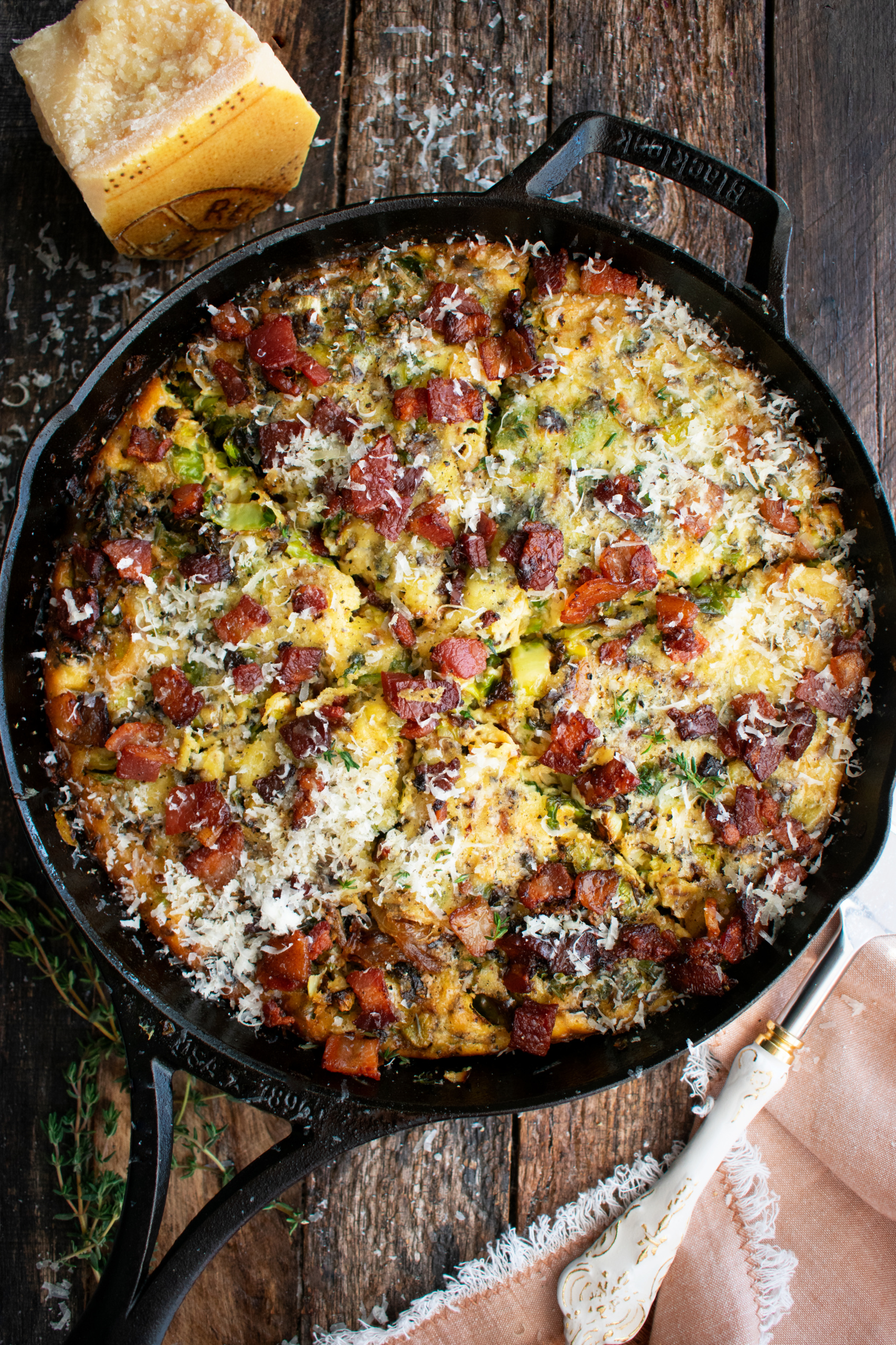Brussels Sprout Frittata