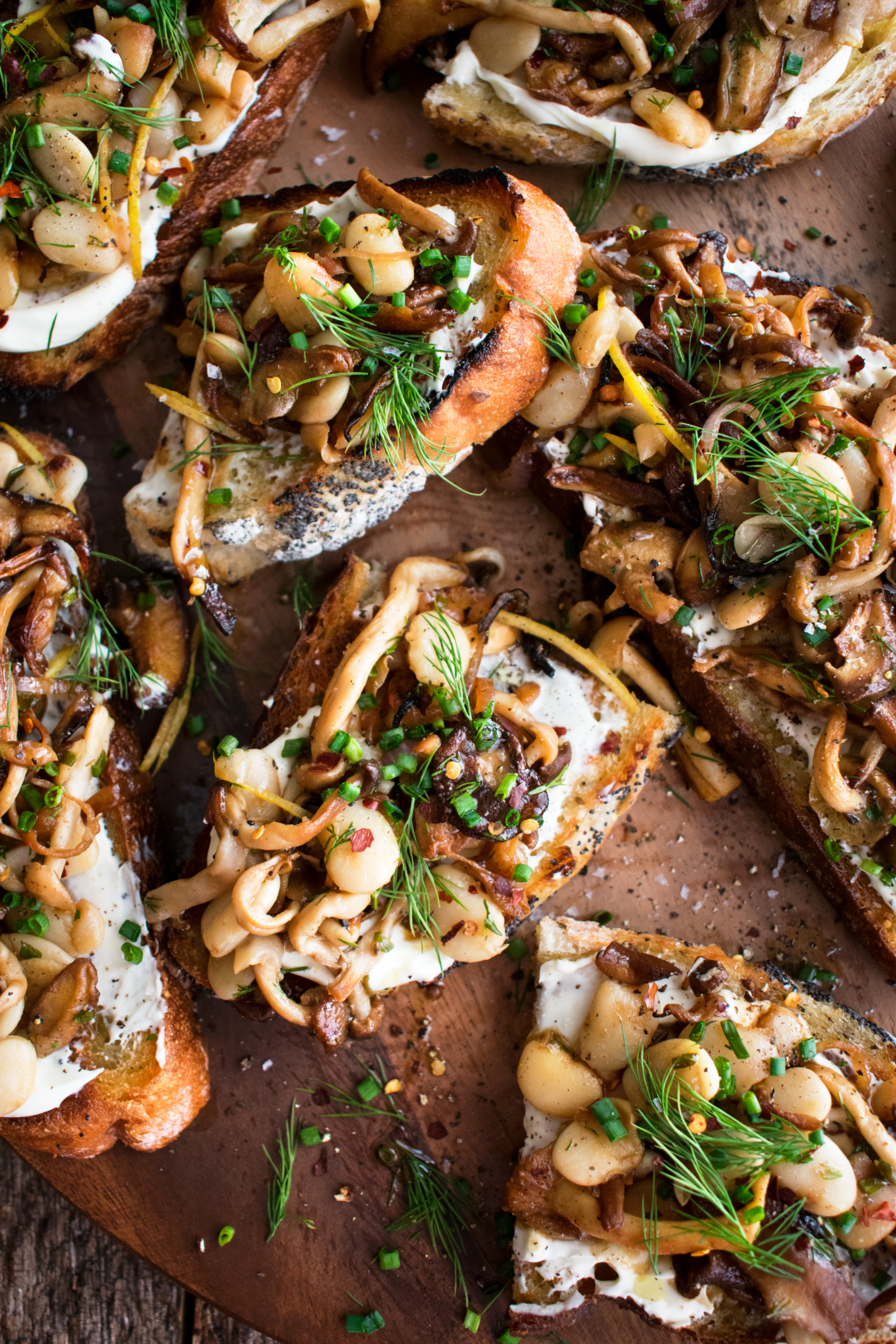 Mushroom Mascarpone Toast