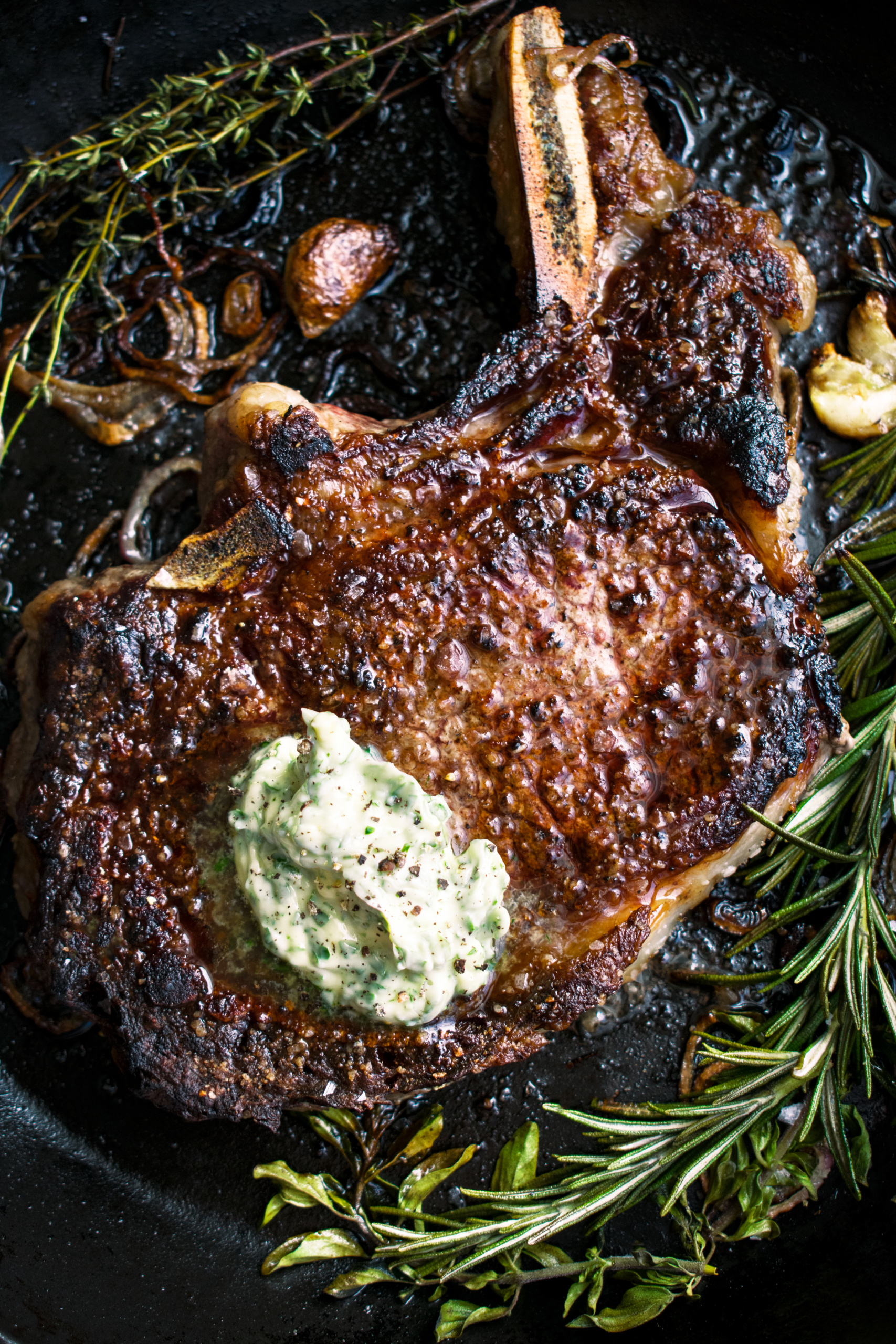 Pan-Roasted Ribeye