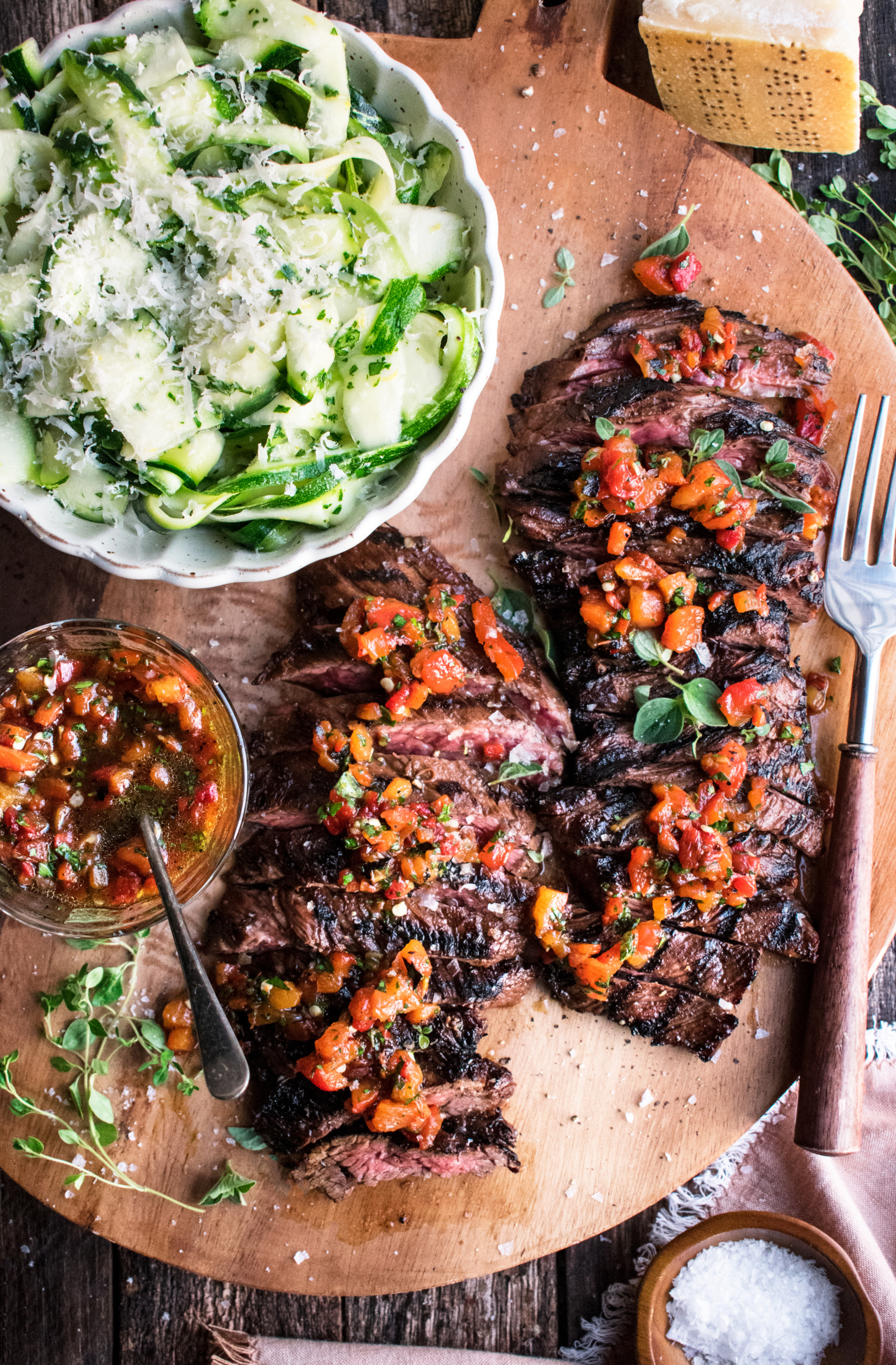 Balsamic Skirt Steak