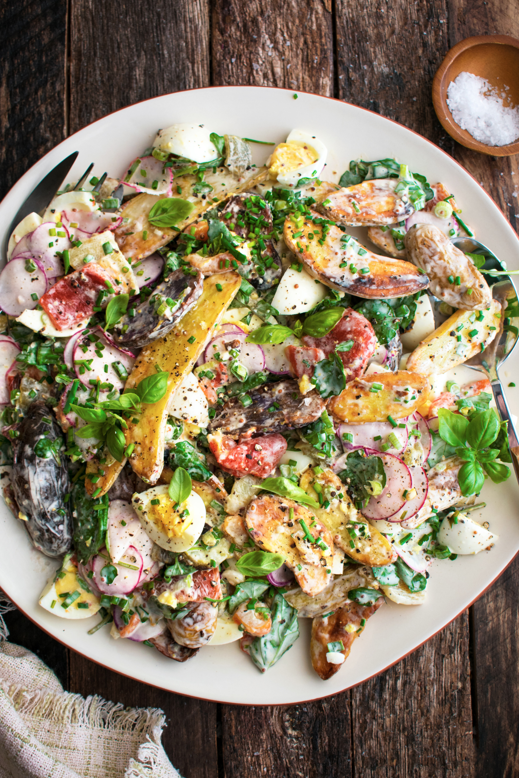 Grilled Pepper Potato Salad