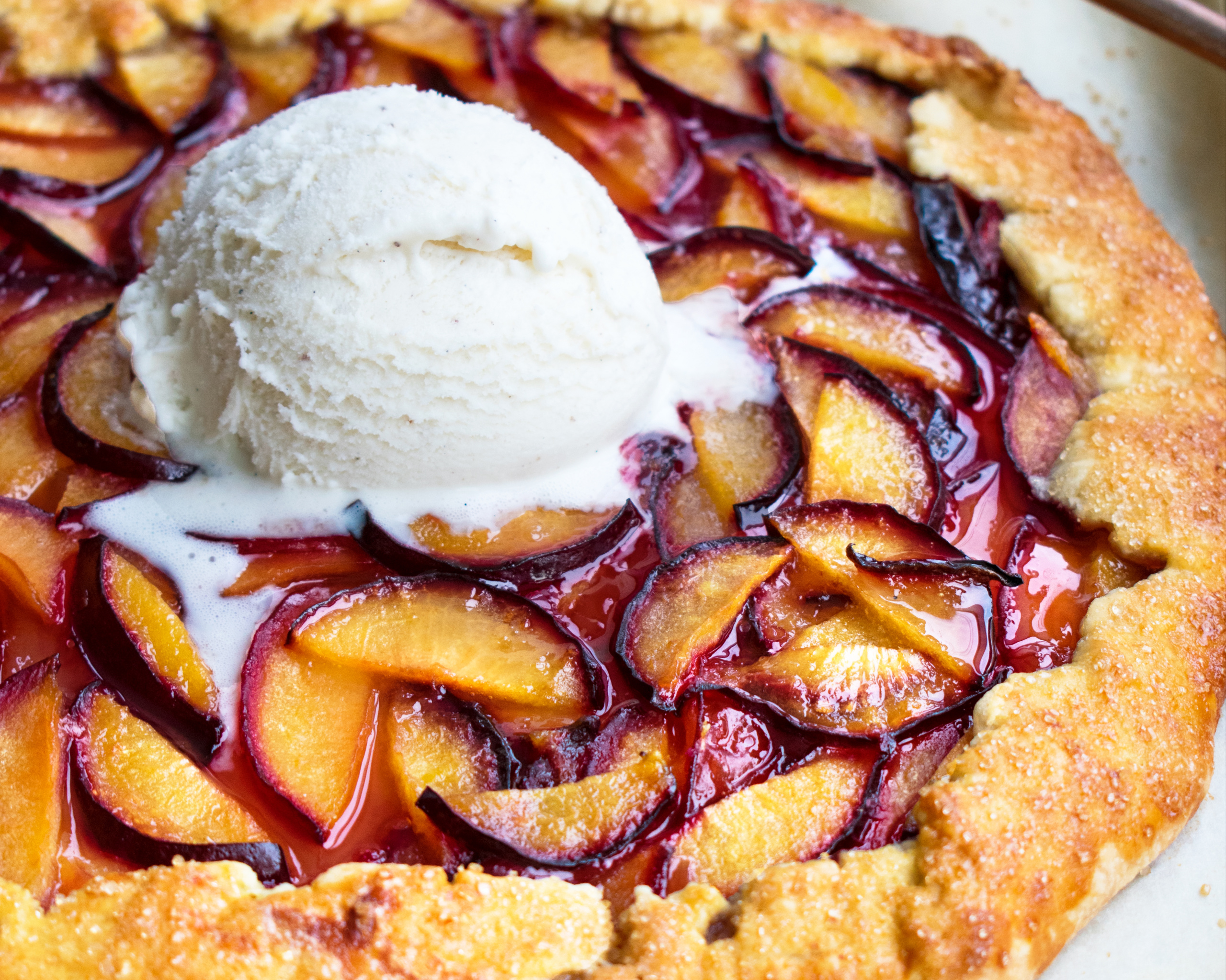Summer Plum Galette
