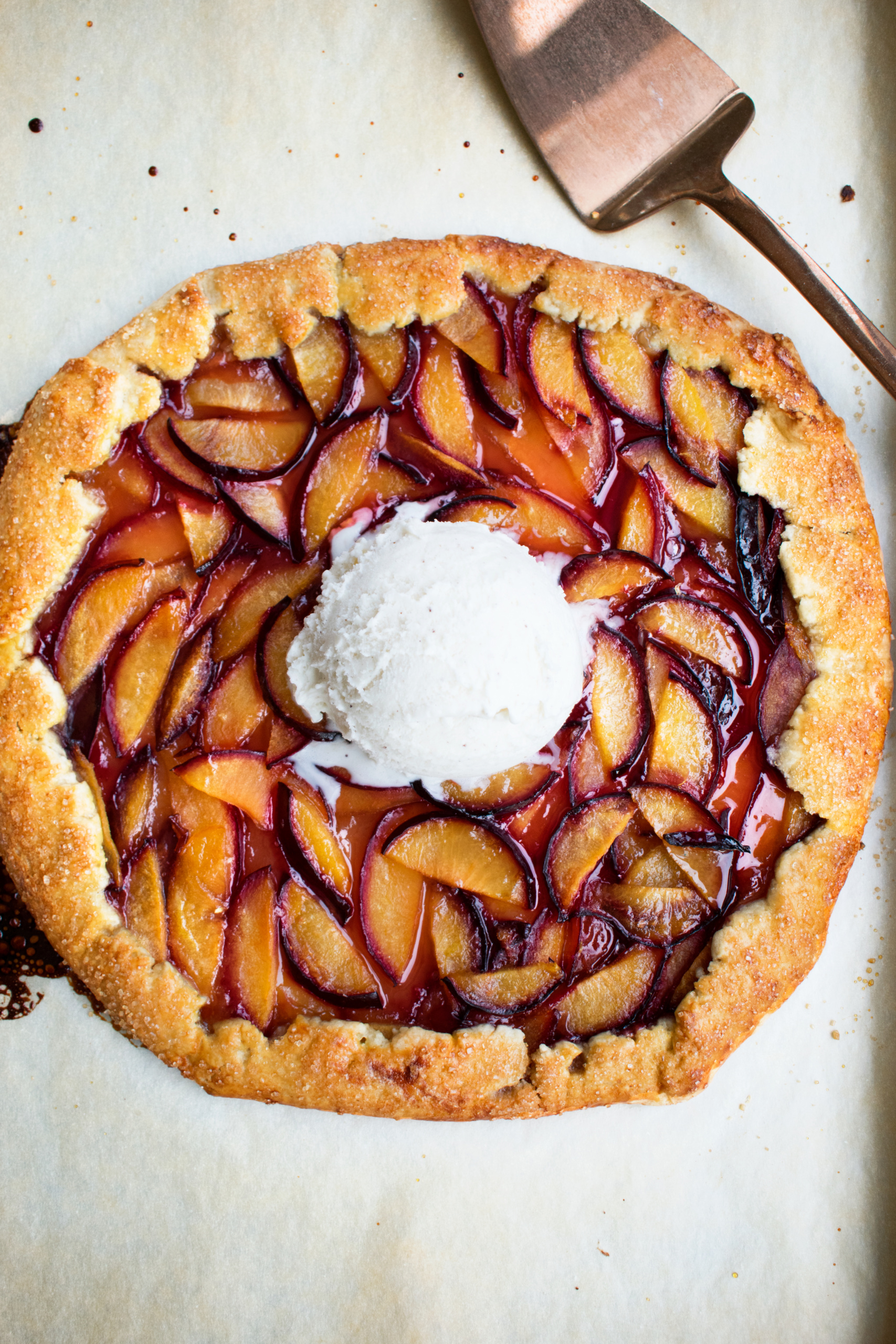Summer Plum Galette
