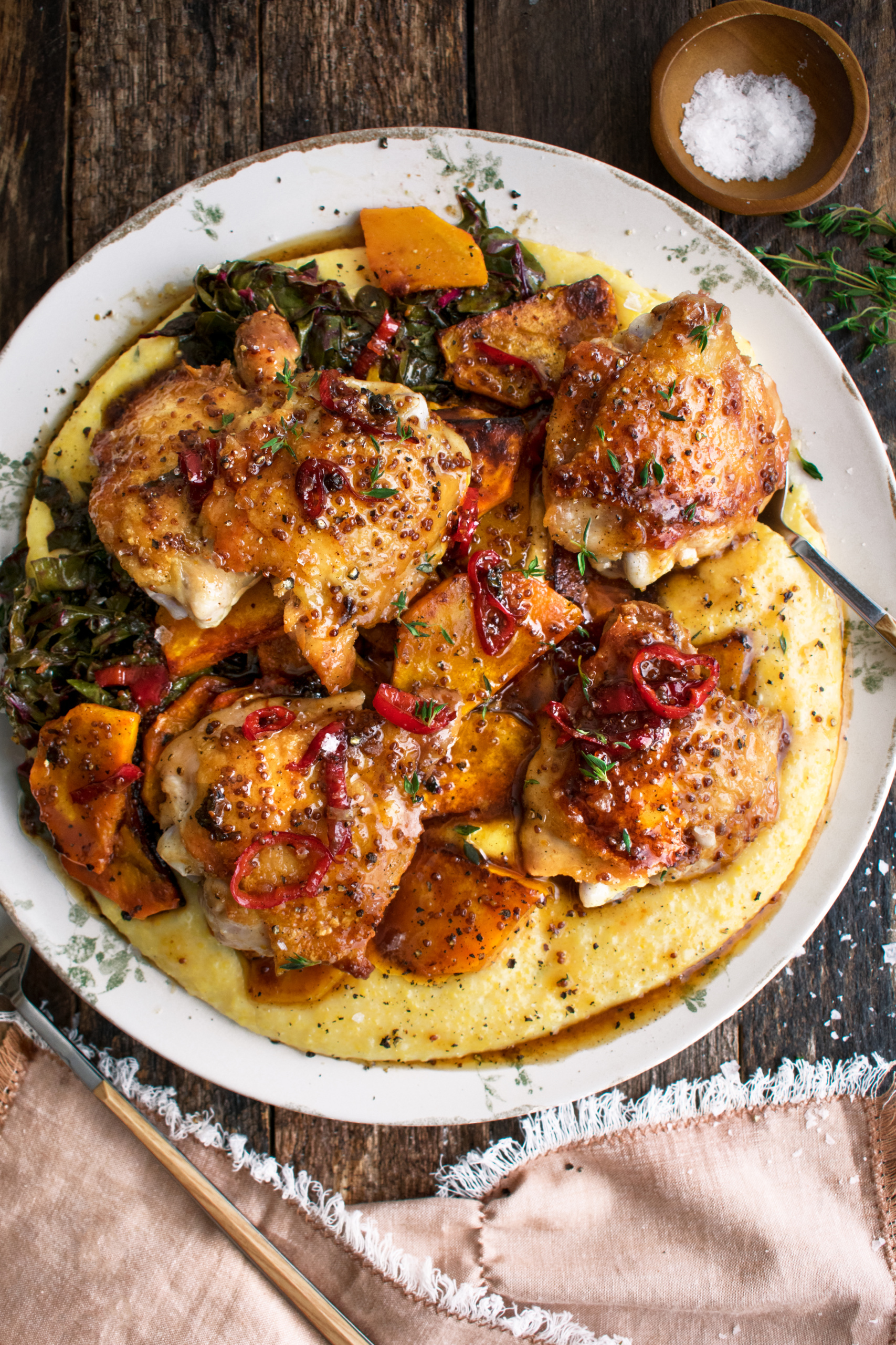 Spicy Maple Mustard Chicken