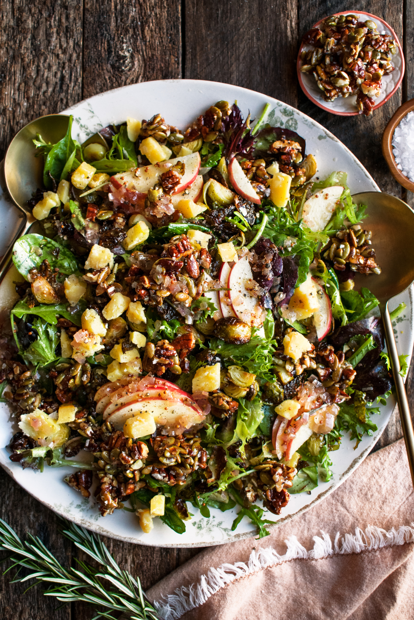 Roasted Brussels Sprout Salad