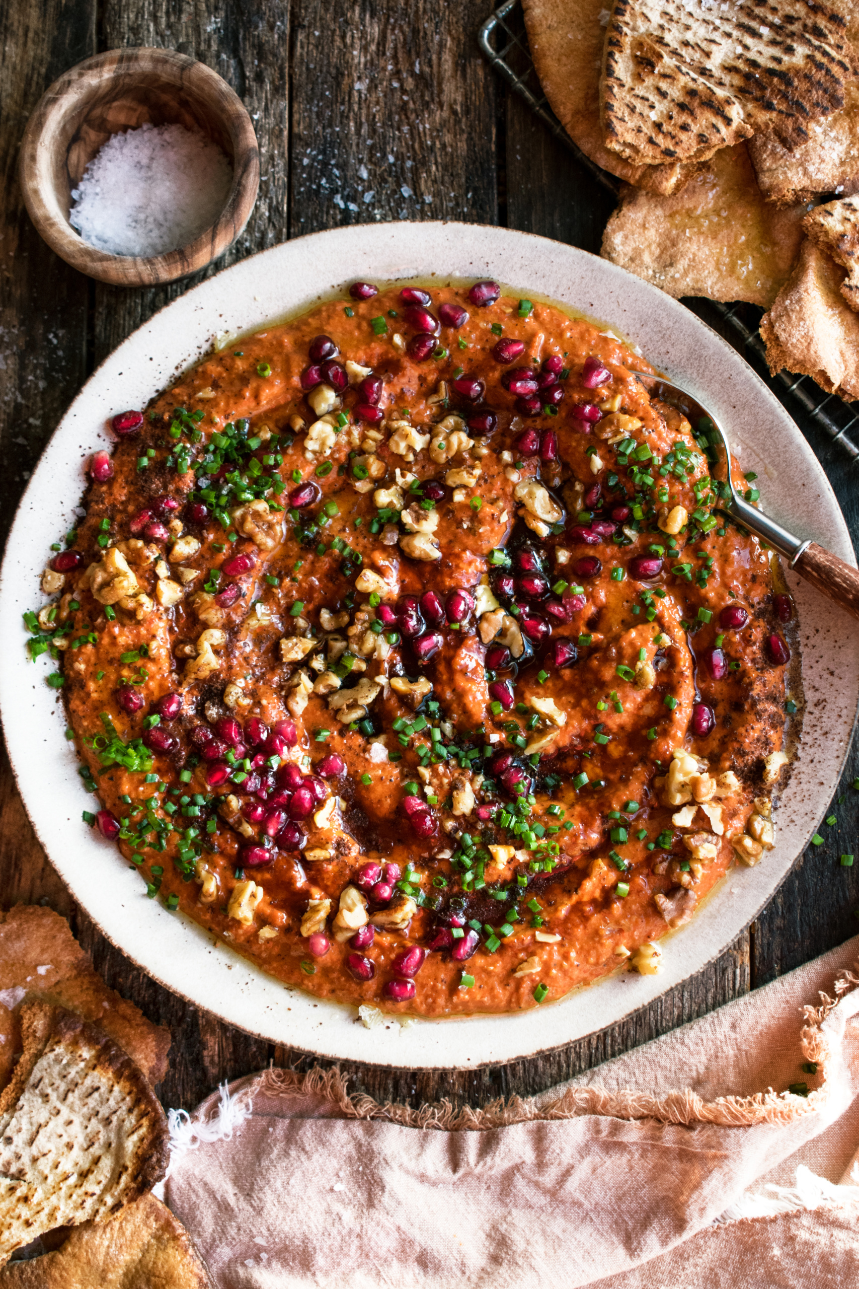 Roasted Red Pepper & Walnut Dip