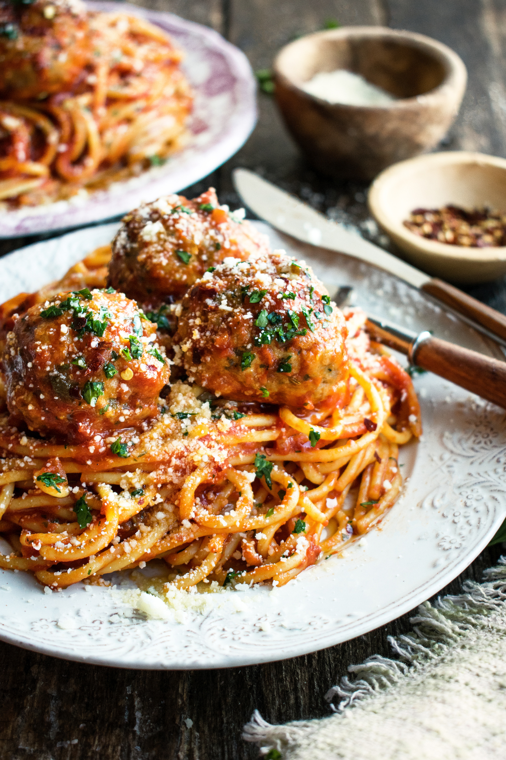 Spaghetti & Meatballs